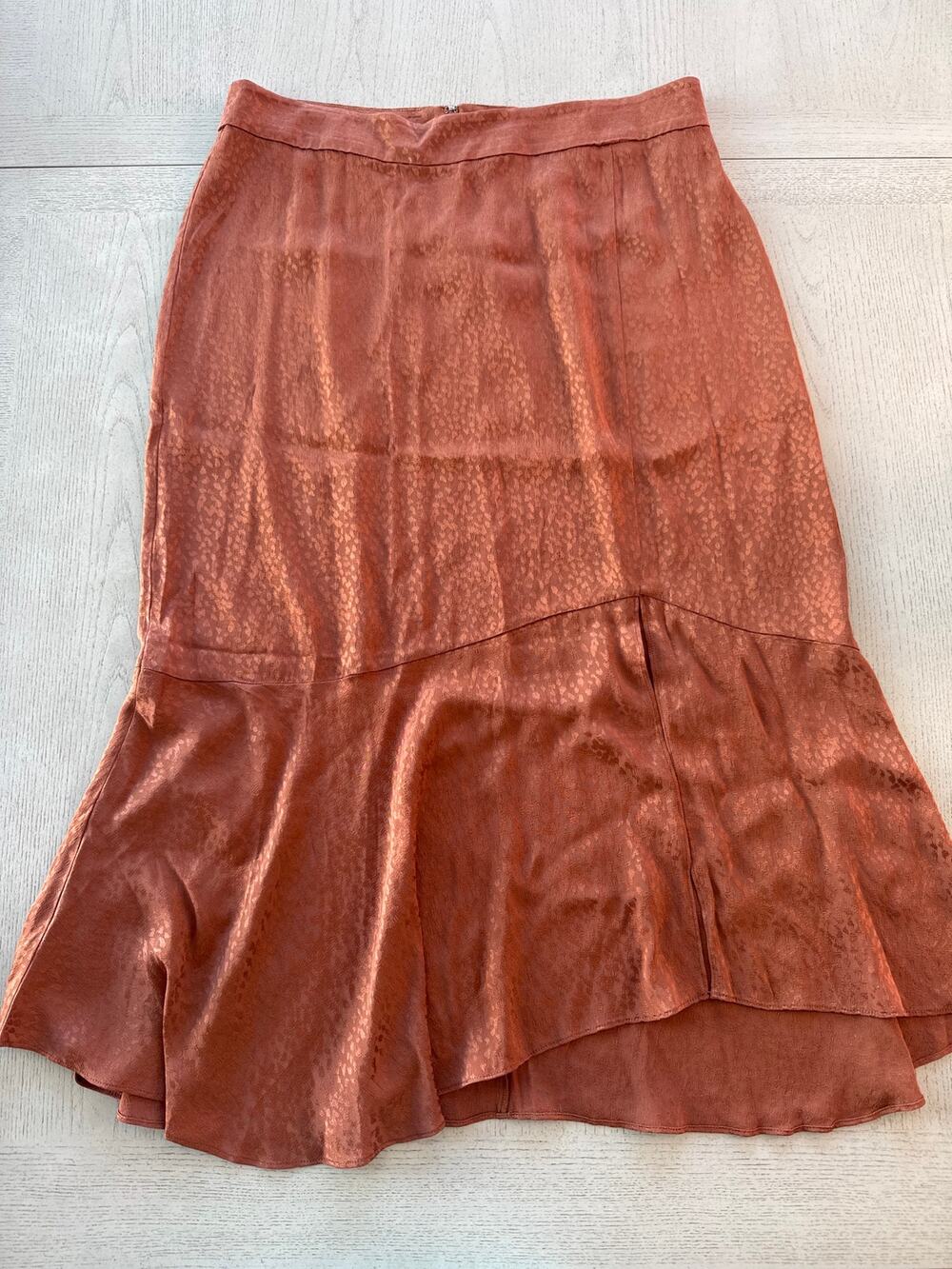 NWT Madewell Flounce Hem Maxi Skirt Boho Bohemian Western Cowgirl Country